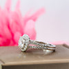 1.25ct brilliant cut Moissanite Gold Engagement Ring - 10US05